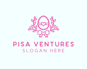 Pink Egg Decor logo design