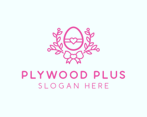 Pink Egg Decor logo design