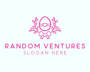 Pink Egg Decor logo design