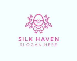 Pink Egg Decor logo design