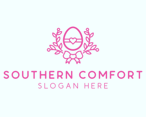 Pink Egg Decor logo design