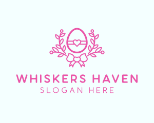 Pink Egg Decor logo design