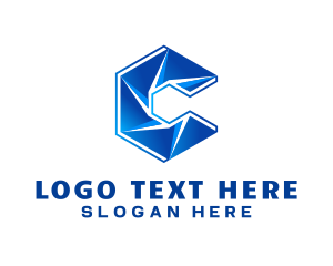 Vlog - Photography Camera Letter C logo design