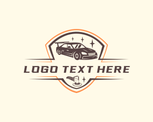 Panel Beater - Auto Car Polisher logo design