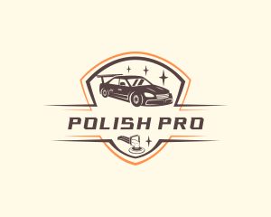 Polish - Auto Car Polisher logo design