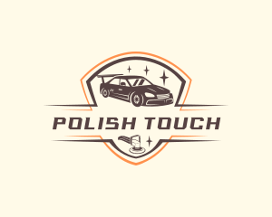 Polish - Auto Car Polisher logo design