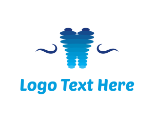 Blue Tooth Dentist Logo