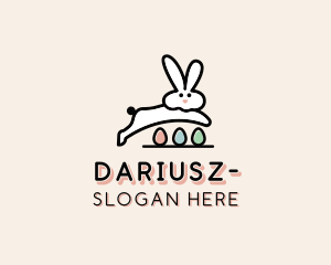 Bunny - Egg Easter Bunny logo design