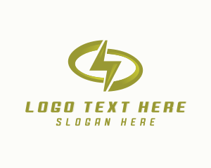 Electrician - Lightning Bolt Energy logo design