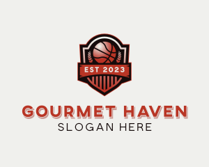 Basketball Varsity Team logo design