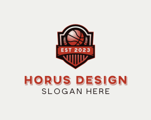 Basketball Varsity Team logo design