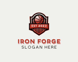 Basketball Varsity Team logo design