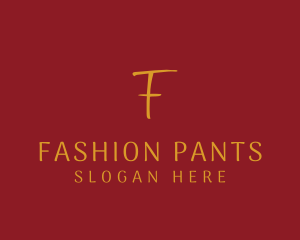 Fashion Elegant Lifestyle logo design