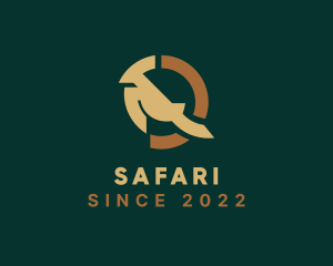 Gazelle Wildlife Safari logo design