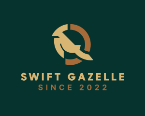 Gazelle Wildlife Safari logo design
