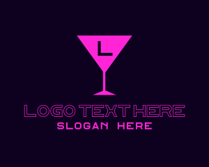 Liquor - Cocktail Pub Winery logo design