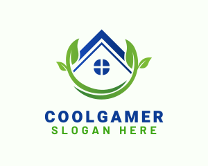 Roofing - Eco House Realtor logo design