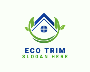 Eco House Realtor logo design