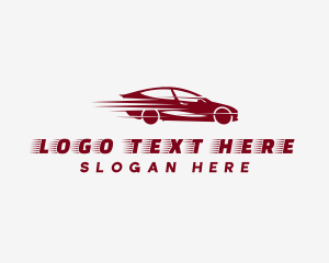 Sports Car - Racing Vehicle Detailing logo design