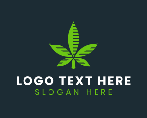 Green Natural Cannabis Logo