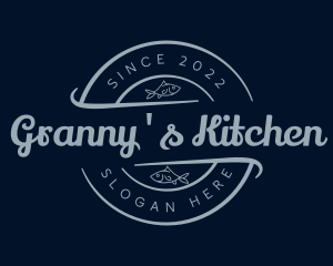 Fish Restaurant Business logo design