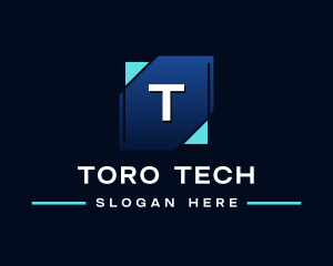 Digital Technology App logo design