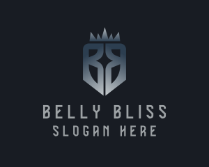 Modern Jewelry Shield logo design