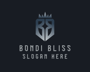 Modern Jewelry Shield logo design