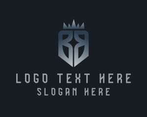 Modern Jewelry Shield Logo