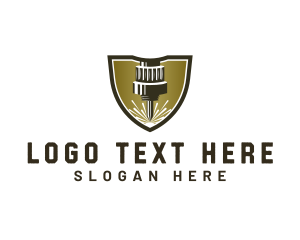 Badge - Laser Engraving Machine logo design