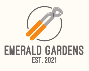 Lawn Maintenance Tool logo design