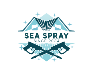 Pressure Washing Cleaner logo design