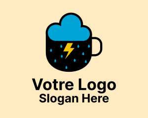 Cloud Rain Coffee  Logo