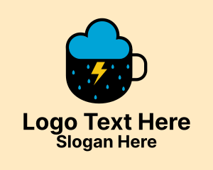 Cloud Rain Coffee  Logo