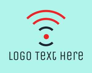 It Professional - Wifi Signal Broadcast logo design