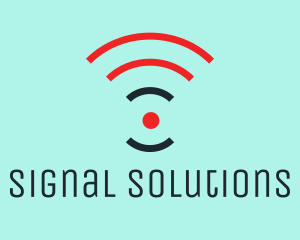 Signal - Wifi Signal Broadcast logo design