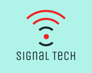 Signal - Wifi Signal Broadcast logo design