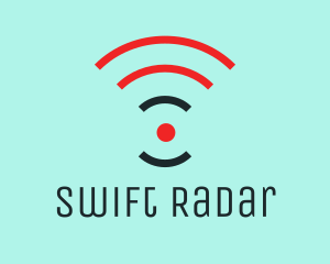 Radar - Wifi Signal Broadcast logo design