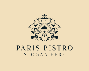 Upscale Restaurant Ornament  logo design