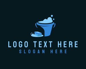 Cleaning - Brush Bucket Cleaning logo design