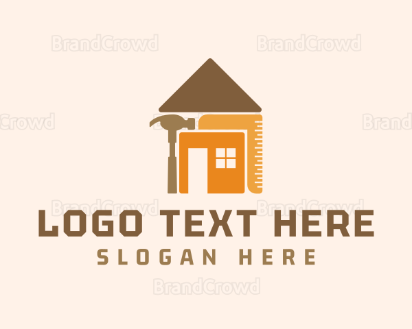 Orange Tools House Logo