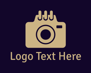 Vlog - Photo Journalist Photographer logo design