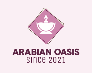 Arabian - Arabian Candle Bowl logo design