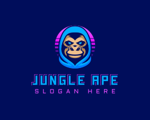 Monkey Ape Hoodie logo design