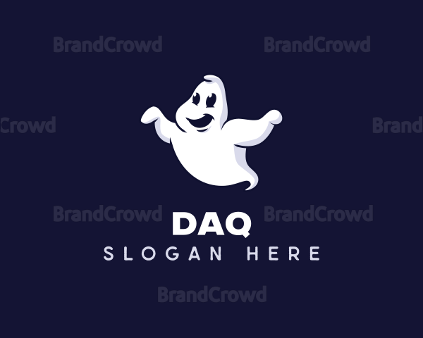 Haunted Spirit Ghost Logo