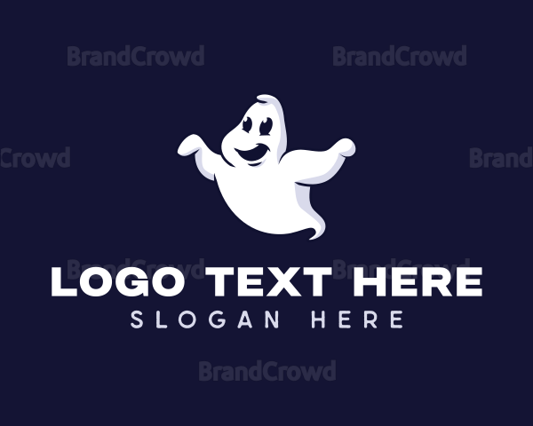 Haunted Spirit Ghost Logo