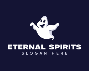 Haunted Spirit Ghost logo design