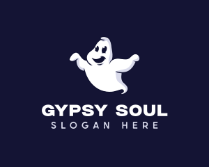 Haunted Spirit Ghost logo design