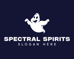 Haunted Spirit Ghost logo design