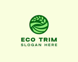 Eco Farm Field logo design